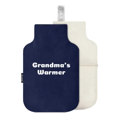 (27cm) - Navy Blue Fleece Fabric with Removable Cover