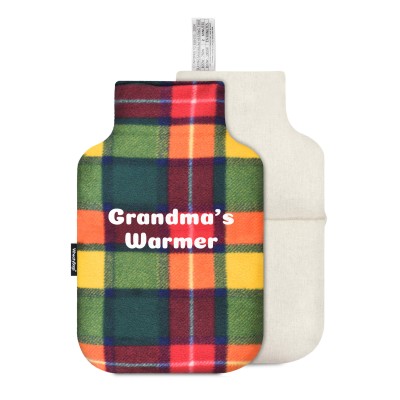 (27cm) - Tartan Fleece Fabric Removable Cover