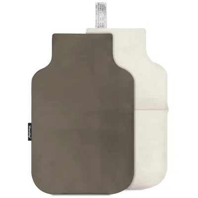 (35cm) - Chocolate Luxury Cotton Fabric with Removable Cover (Personalised with Text)