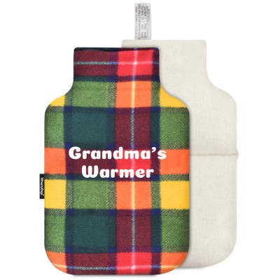 (35cm) - Tartan Fleece Fabric Removable Cover
