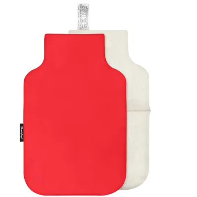 (35cm) - Red Cotton Fabric with Removable Cover (Personalised with Text)