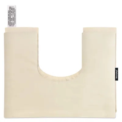 (37cm x 27cm) - Natural Cotton Fabric with Removable Cover (Personalised with Text)