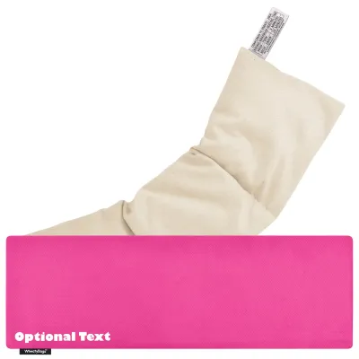 (49cm x 15cm) - Hot Pink Cotton Fabric with Removable Cover