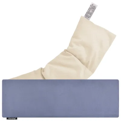 (49cm x 15cm) - Gothic Blue Luxury Cotton Fabric with Removable Cover (Personalised with Text)