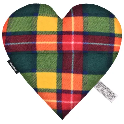 (30cm) - Tartan Fleece Fabric Scented (Organic Lavender Buds) (Personalised with Text)