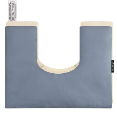 (37cm x 27cm) - Gothic Blue Luxury Cotton Fabric with Removable Cover (Personalised with Text)