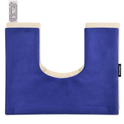(37cm x 27cm) - Royal Blue Fleece Fabric Scented (Organic Lavender Buds) Removable Cover (Personalised with Text)