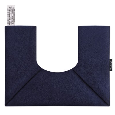 (37cm x 27cm) - Navy Blue Fleece Fabric Scented (Organic Lavender Buds) (Personalised with Text)