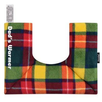 (37cm x 27cm) - Tartan Fleece Fabric Scented (Organic Lavender Buds)
