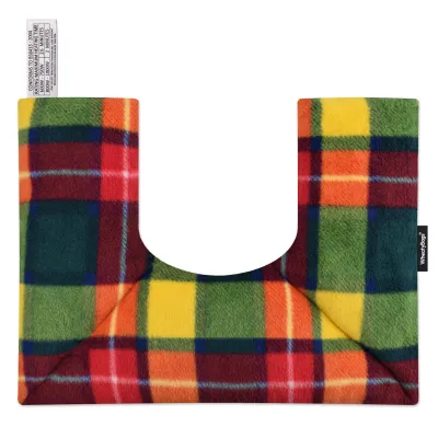 (37cm x 27cm) - Tartan Fleece Fabric Scented (Organic Lavender Buds) (Personalised with Text)