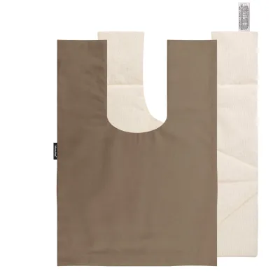 48cm x 33cm (8 Compartments) - Chocolate Luxury Cotton Fabric with Removable Cover (Personalised with Text)