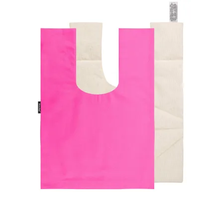 48cm x 33cm (8 Compartments) - Hot Pink Cotton Fabric with Removable Cover (Personalised with Text)