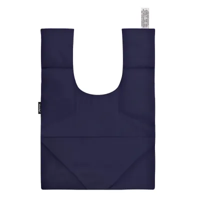 48cm x 33cm (8 Compartments) - Navy Blue Cotton Fabric (Personalised with Text)