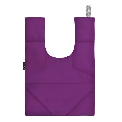 48cm x 33cm (8 Compartments) - Purple Cotton Fabric (Personalised with Text)