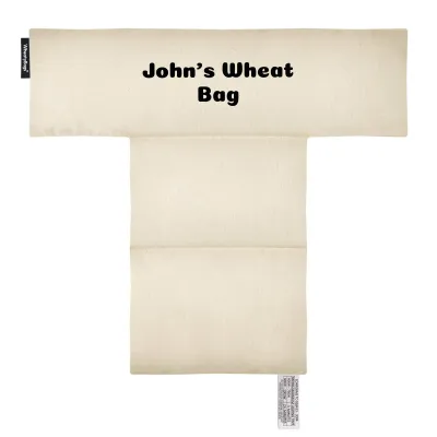 (43cm x 39cm with 3 Compartments) - Natural Organic Cotton (Personalised with Text)