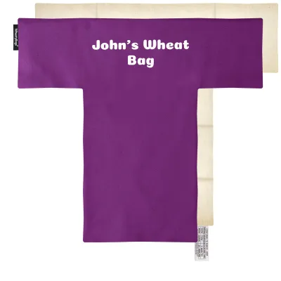 (43cm x 39cm with 6 Compartments) - Purple Cotton Fabric with Removable Cover