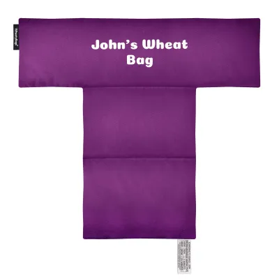 (43cm x 39cm with 3 Compartments) - Purple Cotton Fabric