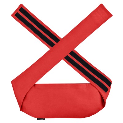 (200cm) - Red Cotton Fabric and Removable Cover (Personalised with Text)