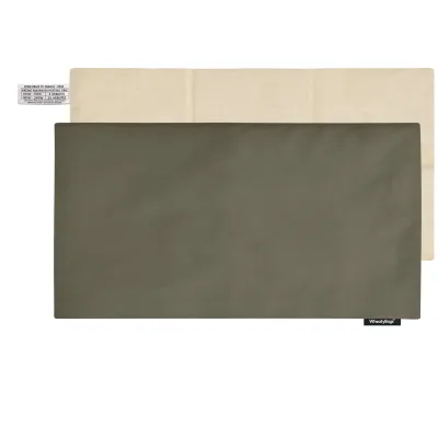 (47cm x 22cm) - Chocolate Luxury Cotton Fabric with Removable Cover