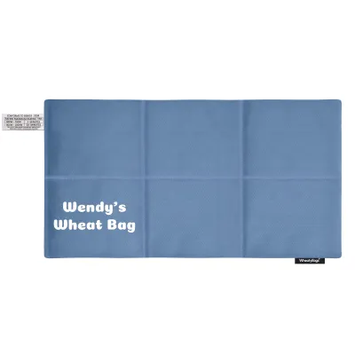 (47cm x 22cm) - Gothic Blue Luxury Cotton Fabric (Personalised with Text)