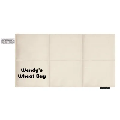 (47cm x 22cm) - Natural Cotton Fabric (Personalised with Text)