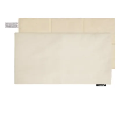 (47cm x 22cm) - Natural Organic Cotton with Removable Cover