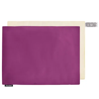 (40cm x 30cm) - Purple Cotton Fabric and Removable Cover