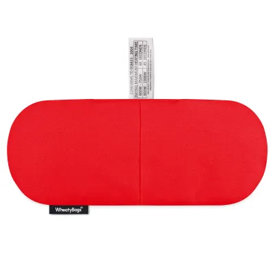 (27cm x 11cm) - Red Cotton Fabric (Personalised with Text)