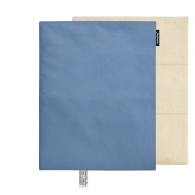 40cm x 30cm (3 Compartments) - Gothic Blue Luxury Cotton Fabric Scented (Organic Lavender Buds) Removable Cover