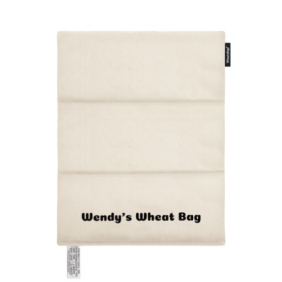 40cm x 30cm (3 Compartments) - Natural Cotton Fabric (Personalised with Text)