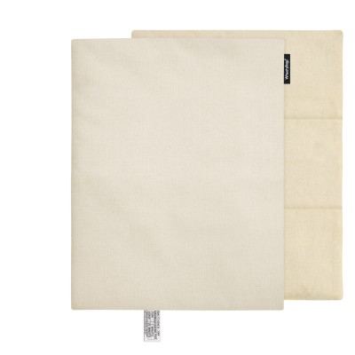40cm x 30cm (3 Compartments) - Natural Organic Cotton Scented (Organic Lavender Buds) Removable Cover
