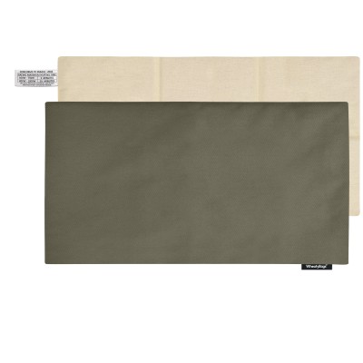 (47cm x 22cm) - Chocolate Luxury Cotton Fabric Scented (Organic Lavender Buds) Removable Cover