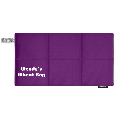 (47cm x 22cm) - Purple Cotton Fabric Scented (Organic Lavender Buds) (Personalised with Text)
