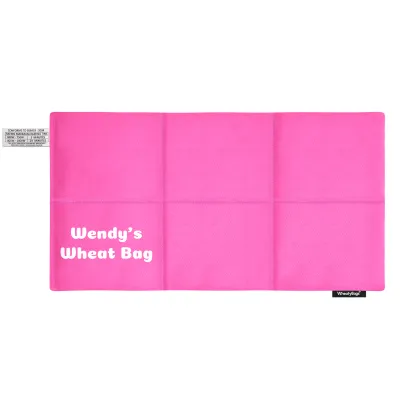 (47cm x 22cm) - Hot Pink Cotton Fabric Scented (Organic Lavender Buds) (Personalised with Text)