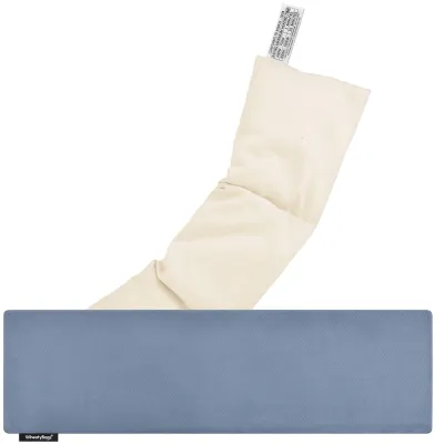 (47cm x 12cm) - Gothic Blue Luxury Cotton Fabric with Removable Cover (Personalised with Text)