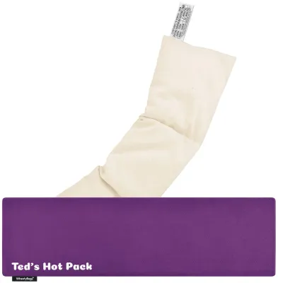 (47cm x 12cm) - Purple Cotton Fabric with Removable Cover