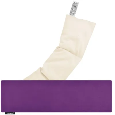 (47cm x 12cm) - Purple Cotton Fabric with Removable Cover (Personalised with Text)