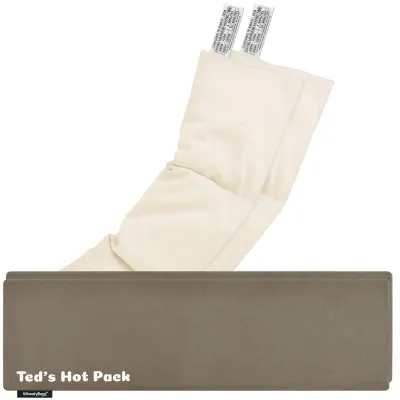 Pack of 2 (47cm x 12cm) - Chocolate Luxury Cotton Fabric with Removable Cover