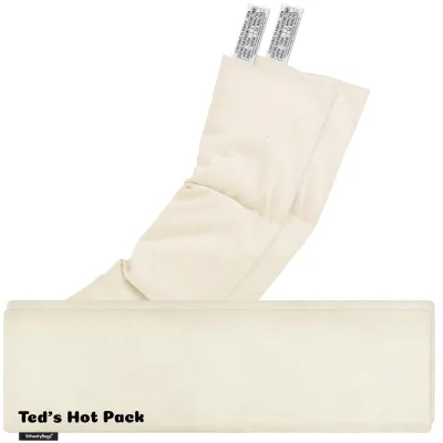 Pack of 2 (47cm x 12cm) - Natural Cotton Fabric Scented (Organic Lavender Buds) with Removable Cover