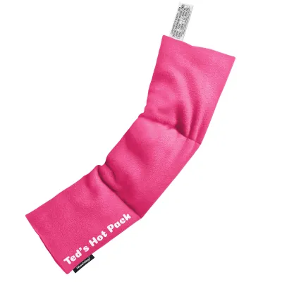 (47cm x 12cm) - Hot Pink (Fuchsia) Fleece Fabric Scented (Organic Lavender Buds)