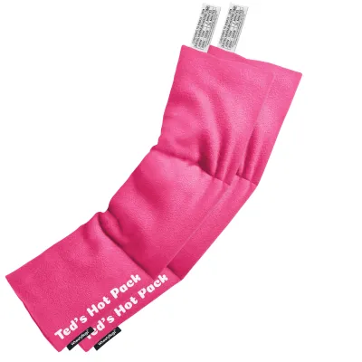 Pack of 2 (47cm x 12cm) - Hot Pink (Fuchsia) Fleece Fabric