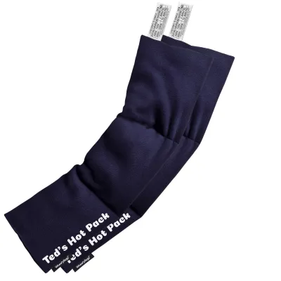 Pack of 2 (47cm x 12cm) - Navy Blue Fleece Fabric Scented (Organic Lavender Buds)