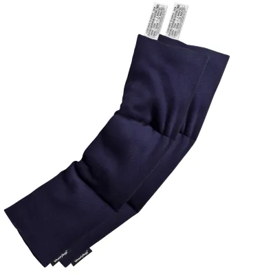 Pack of 2 (47cm x 12cm) - Navy Blue Fleece Fabric Scented (Organic Lavender Buds) (Personalised with Text)