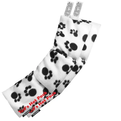 Pack of 2 (47cm x 12cm) - Paws Fleece Fabric Scented (Organic Lavender Buds)