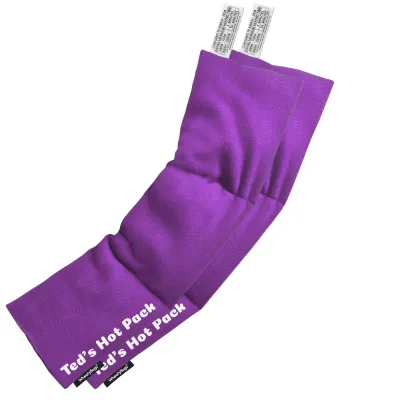 Pack of 2 (47cm x 12cm) - Purple Fleece Fabric