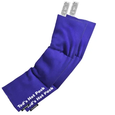 Pack of 2 (47cm x 12cm) - Royal Blue Fleece Fabric Scented (Organic Lavender Buds)