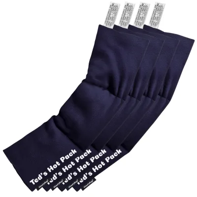 Pack of 4 (47cm x 12cm) - Navy Blue Fleece Fabric