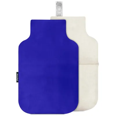 (35cm) - Royal Blue Fleece Fabric with Removable Cover (Personalised with Text)