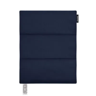 40cm x 30cm (3 Compartments) - Navy Blue Cotton Fabric (Personalised with Text)