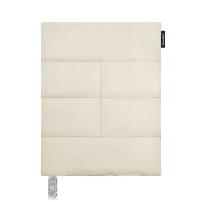 Approx. 40cm x 30cm (6 Compartments) - Natural Organic Cotton (Personalised with Text)